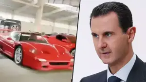 Halkı bombalarla ölürken o lüks araç koleksiyonu yapmış... Esadların milyonluk otoparkı