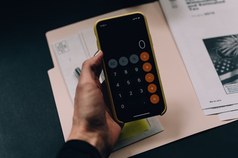 Calculator and money